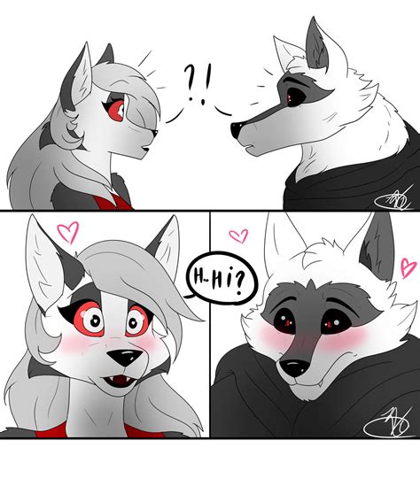 lara-kein|Loona Dominates Death To Be A Good Boy (Helluva Boss Comic .